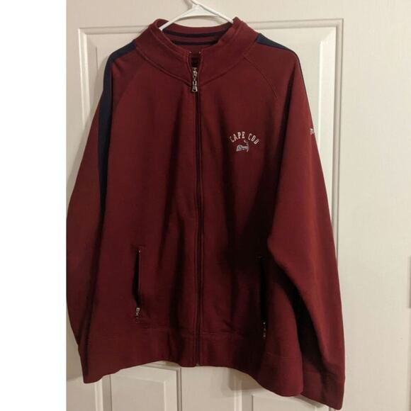 Cuffys Of Cape Cod Other - Cuffy's Cale Cod Burgundy Red Zip Up XXL . Massachusetts, Coastal, Preppy
